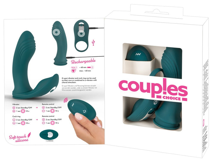 RC 3-in-1 Vibrator – Tre Pleasure-Oplevelser i Ét Legetøj