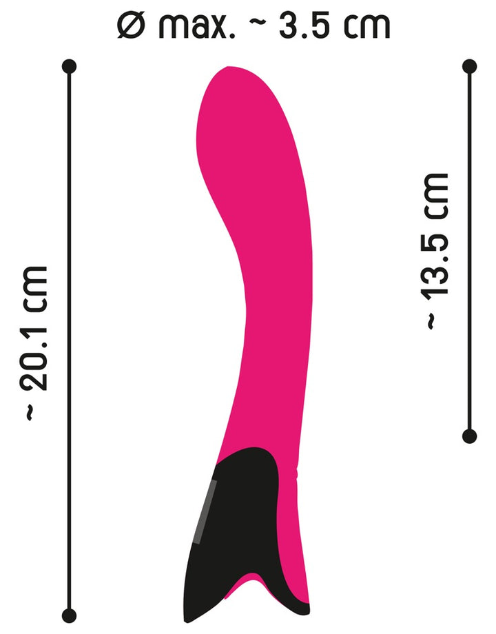Pink Sunset G-punkt Vibrator med Digitalt Display