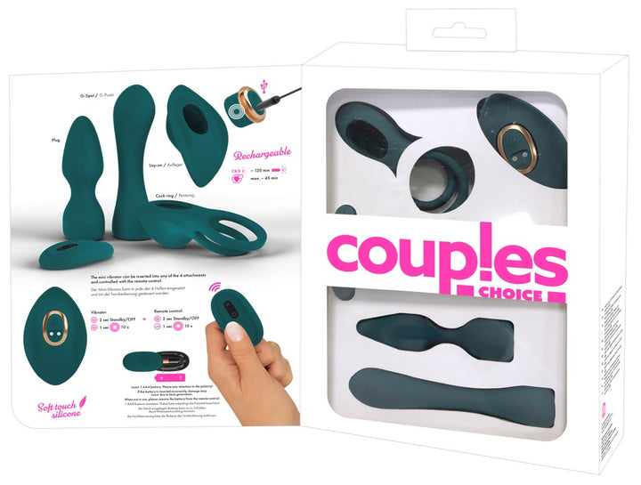 Coup!es Choice RC Mini Vibrator Set