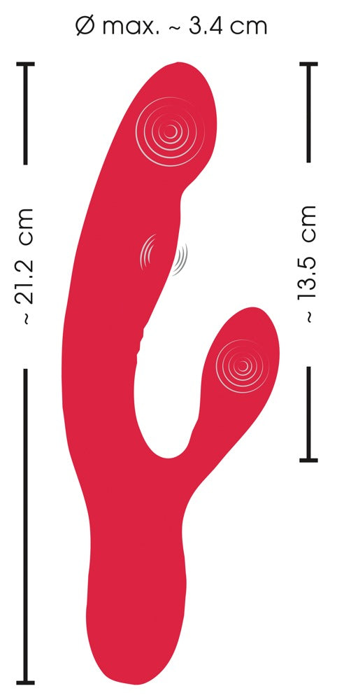 Thumping Rabbit Vibrator – Dyb Rytme & Intens Dobbelt Nydelse - EternaNordic