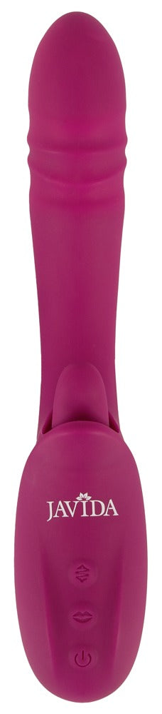Javida Licking &amp; Thrusting Vibrator med Vibro-tunge