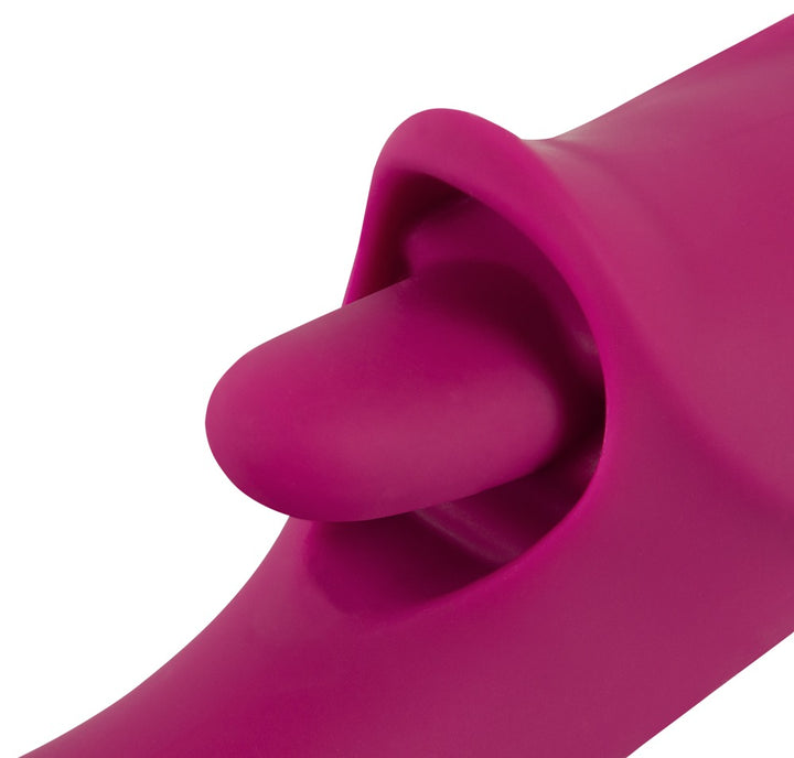Lilla rabbit-inspireret vibrator med USB-opladning, fleksibel form og dobbelt stimulation