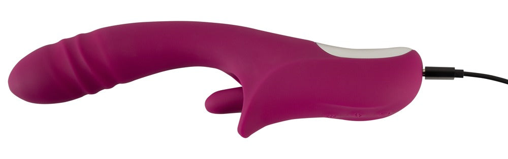 Javida Licking &amp; Thrusting Vibrator med Vibro-tunge