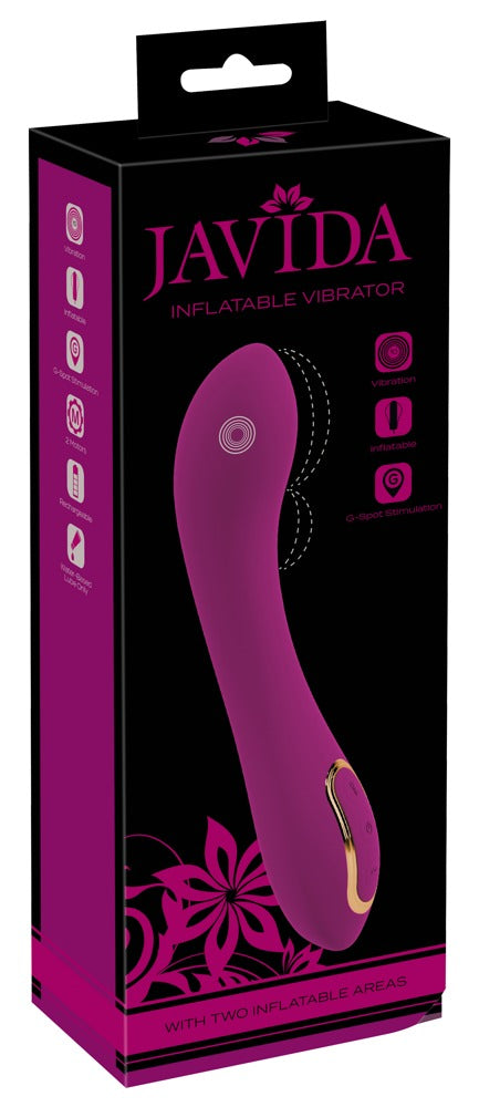 Oppustelig G-Spot Vibrator – Justérbar Fylde & Præcis Stimulation - EternaNordic
