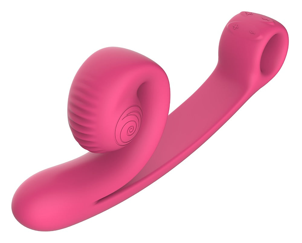 Dual vibrator med 2 motorer, 5 modes, 5 hastigheder og over 600 kombinationer