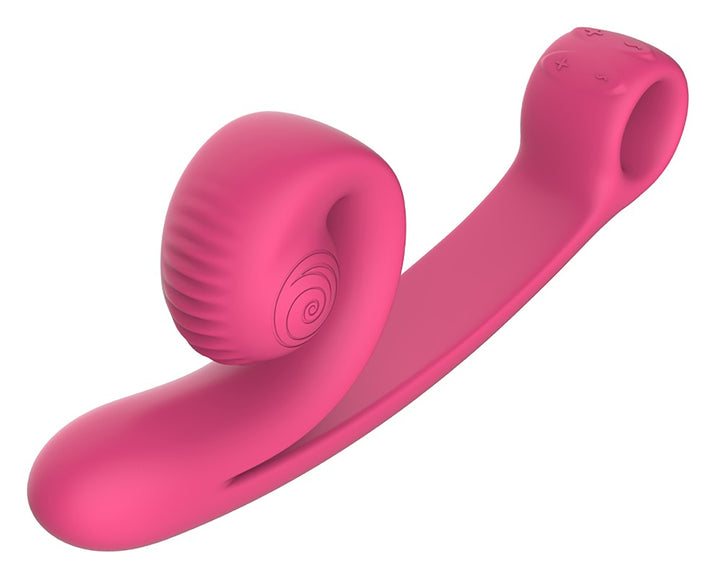 Dual vibrator med 2 motorer, 5 modes, 5 hastigheder og over 600 kombinationer