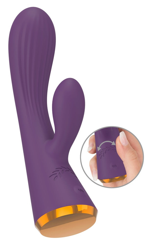 SUPER SOFT Double-Layer Rabbit Vibrator – Silkeagtig, Fleksibel & Ekstremt Intens - EternaNordic