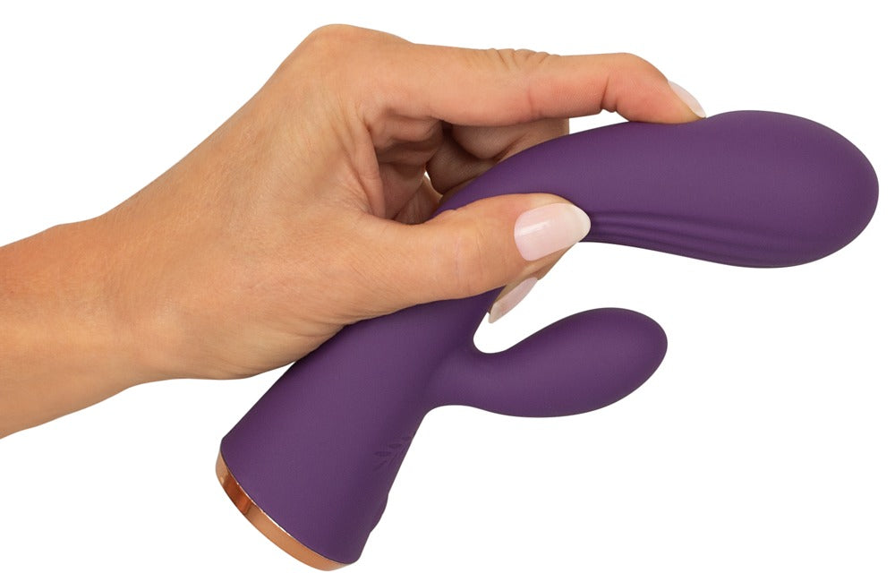 SUPER SOFT Double-Layer Rabbit Vibrator – Silkeagtig, Fleksibel & Ekstremt Intens - EternaNordic