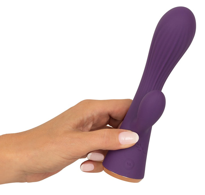 SUPER SOFT Double-Layer Rabbit Vibrator – Silkeagtig, Fleksibel & Ekstremt Intens - EternaNordic