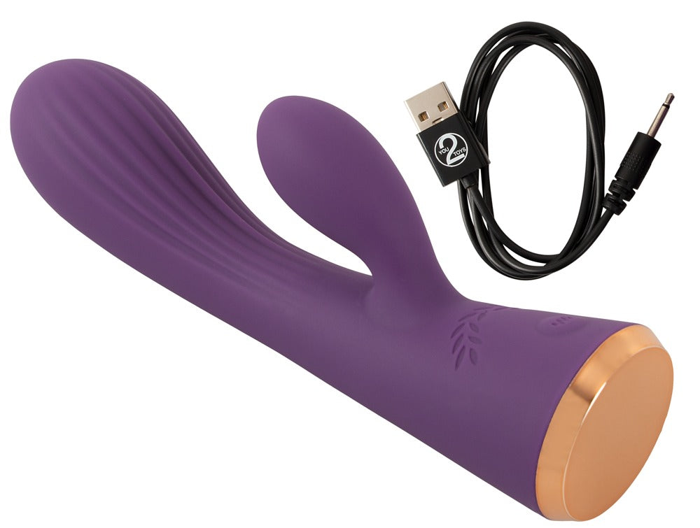 SUPER SOFT Double-Layer Rabbit Vibrator – Silkeagtig, Fleksibel & Ekstremt Intens - EternaNordic