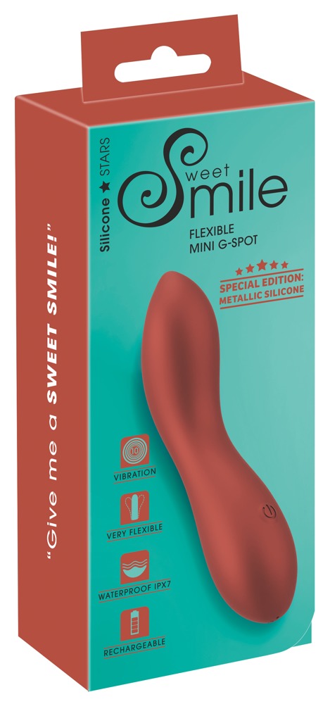 Mini G-Spot Vibrator – Glansfuld, Fleksibel & Luksuriøs - EternaNordic