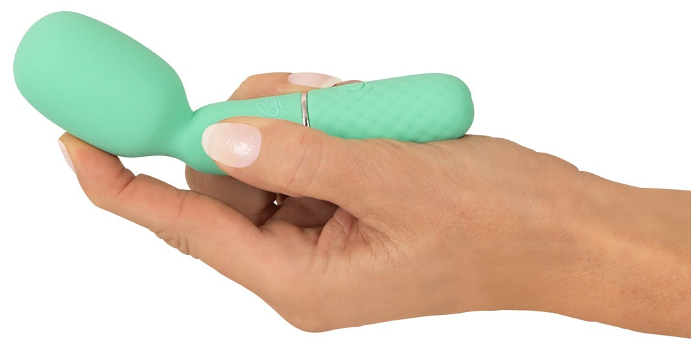 Kompakt massage wand med fleksibelt hoved