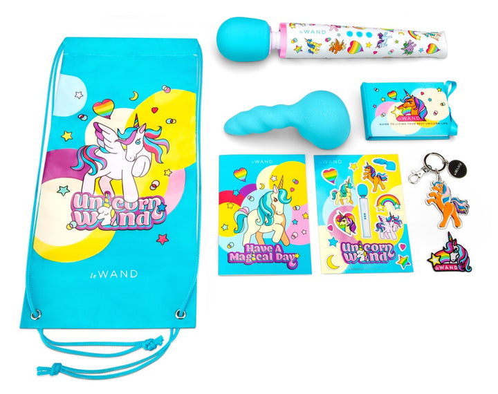Unicorn Wand – Luksus Massage Wand i Farverigt, Fantasifuldt Design