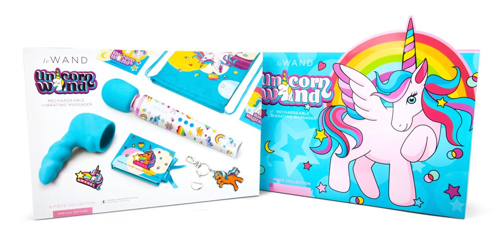 Unicorn Wand – Luksus Massage Wand i Farverigt, Fantasifuldt Design