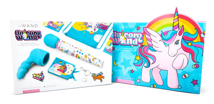 Unicorn Wand – Luksus Massage Wand i Farverigt, Fantasifuldt Design