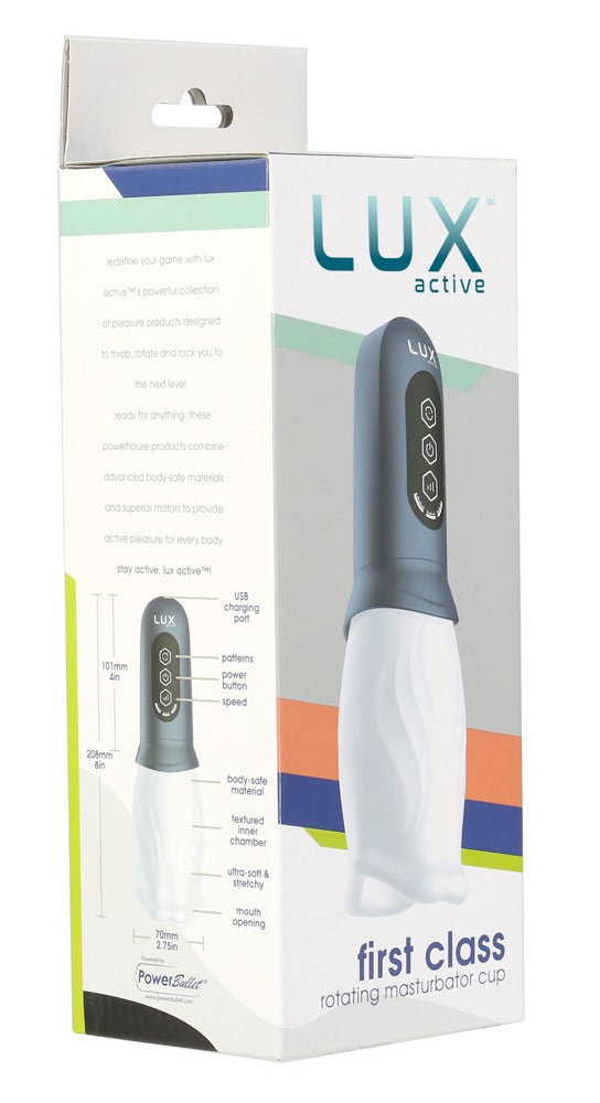 LUX Active First Class Rotating Masturbator Cup
