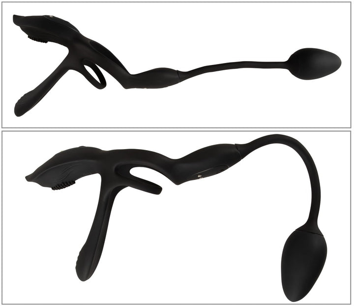 RC Multi-Function Couple’s Vibrator – 5-i-1 Parvibrator til Dobbelt & Trippel Nydelse