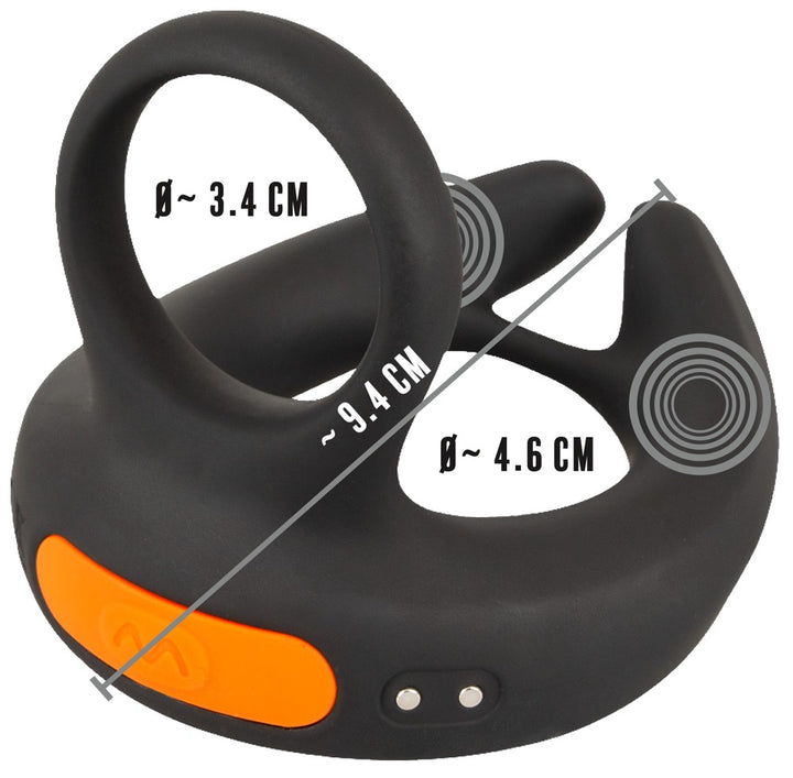 RC Scrotum Stimulator med Vibration – Erektionsstyrke & Dyb Kuglemassage