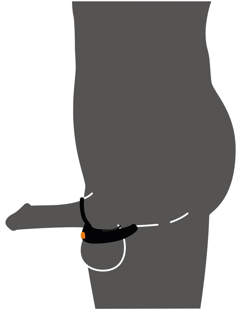 RC Scrotum Stimulator med Vibration – Erektionsstyrke & Dyb Kuglemassage