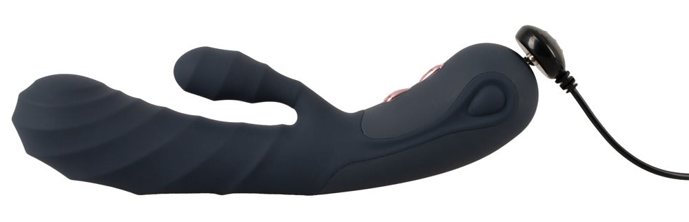 Rabbit Vibrator med Stimulerende Riller