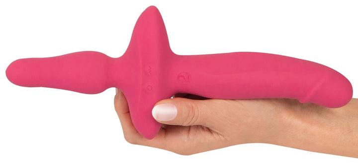 2-i-1 Vibrator & Butt Plug – Dobbelt Forkælelse i Ét Fleksibelt Design