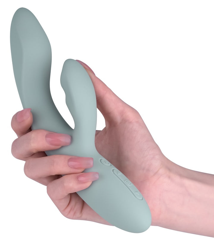 Rabbit vibrator med to vibro-arme til klitorisstimulation og G-punktskontakt