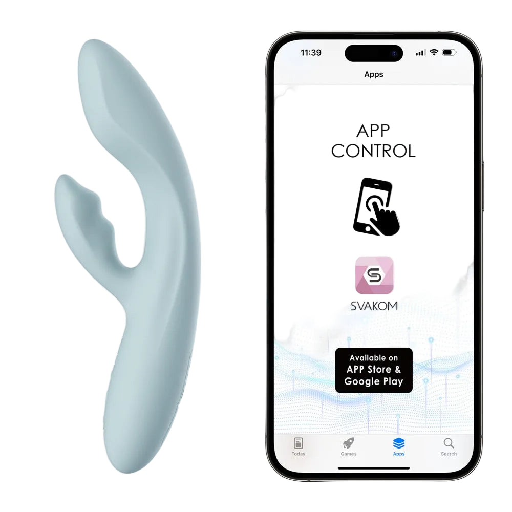 SVAKOM Chika med 6 vibrationer, 5 intensiteter og Intelligent Mode