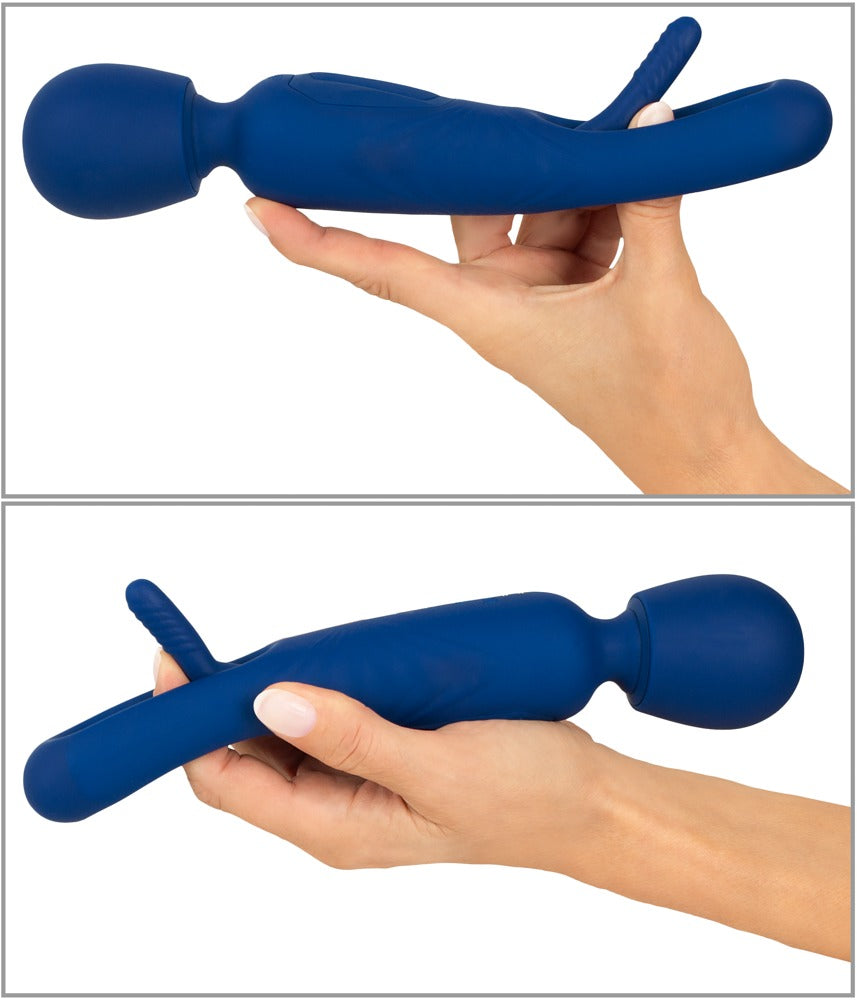 Sweet Smile 2in1 massagewand med to separat styrbare motorer