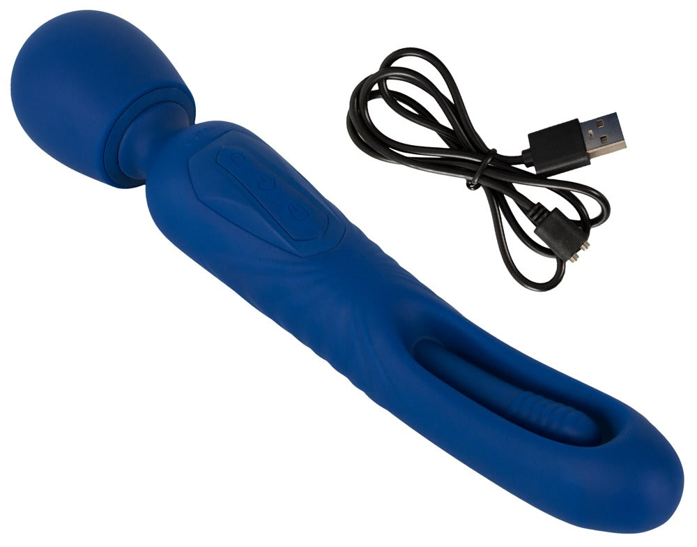Sweet Smile Flicking Tongue wand med op til 18 cm indførbart håndtag