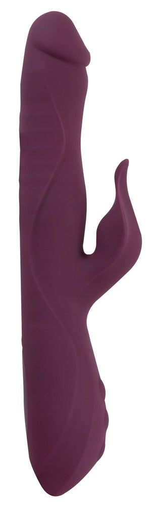 Javida 3 Function Vibrator med Thrusting &amp; Roterende Perler