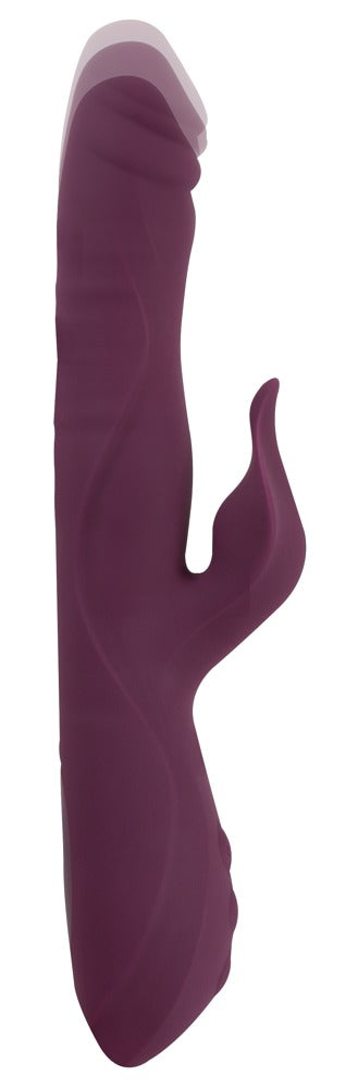 Javida 3 Function Vibrator med Thrusting &amp; Roterende Perler