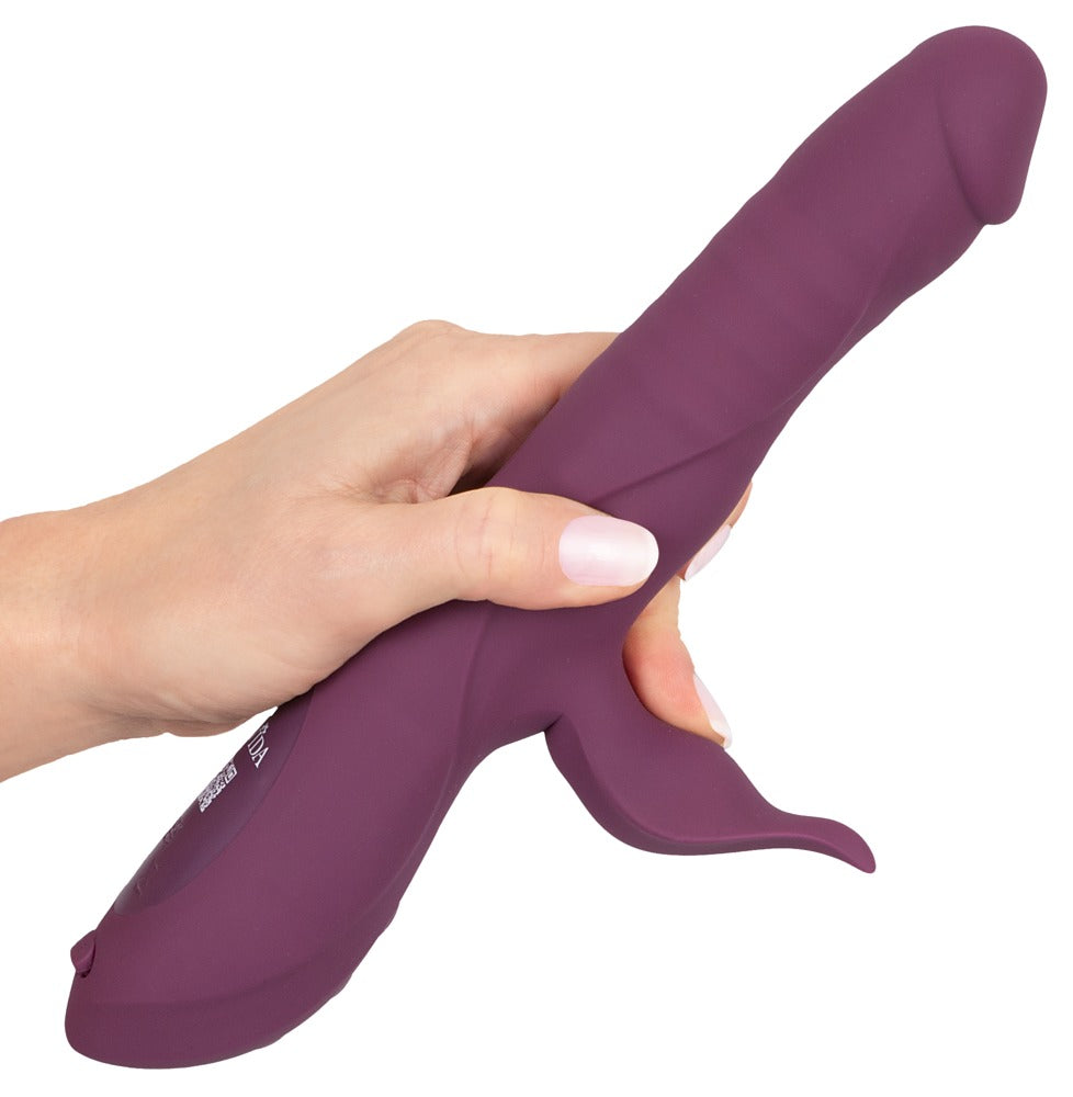 Javida 3 Function Vibrator med travel lock, USB-C opladning og vandtæt design
