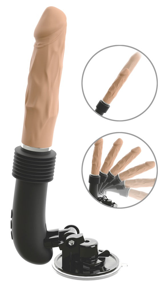 Premium Thrusting Vibrator – Realistisk, Kraftfuld & Hands-Free Venlig