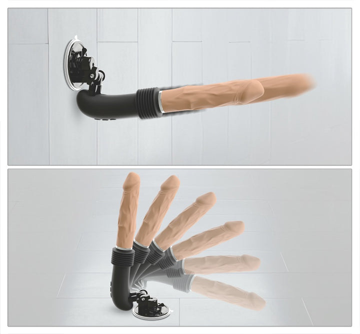 Premium Thrusting Vibrator – Realistisk, Kraftfuld & Hands-Free Venlig