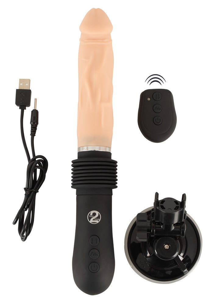 Premium Thrusting Vibrator – Realistisk, Kraftfuld & Hands-Free Venlig