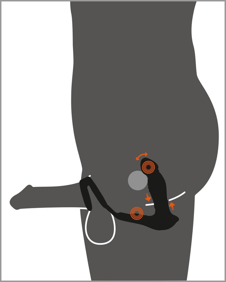 Rebel RC Vibrating Prostate Plug - EternaNordic