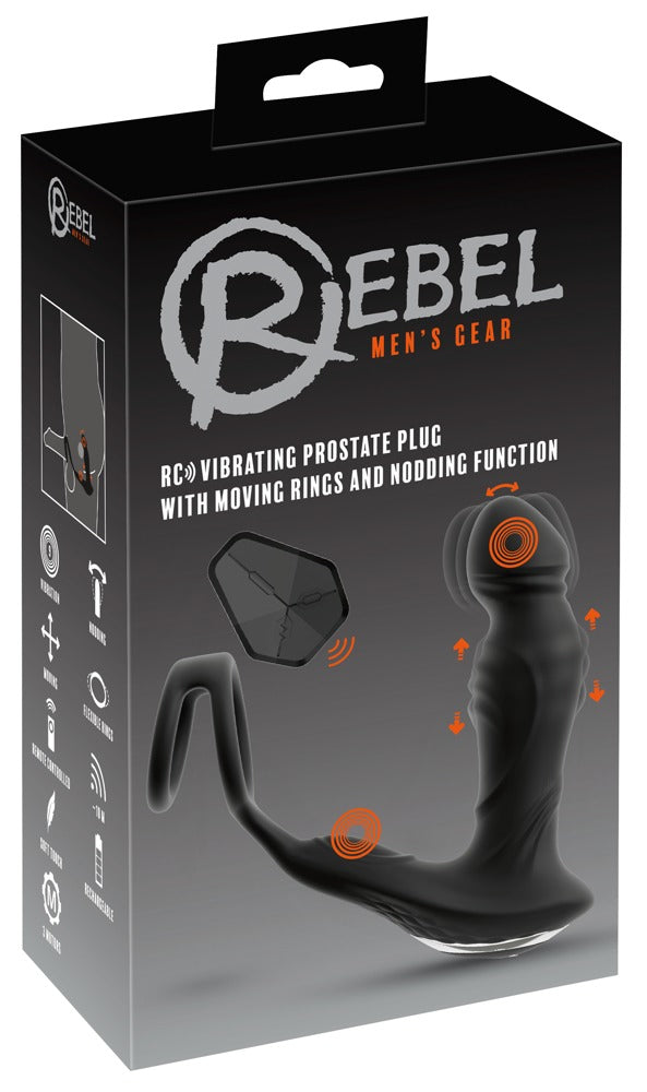 Rebel RC Vibrating Prostate Plug - EternaNordic