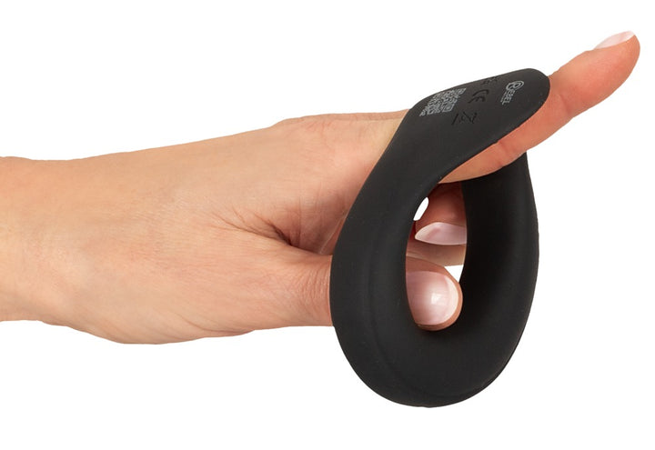 Rebel Ball Ring with Vibration – 10 Modes, Stimulating Dots & Rechargeable Silicone Design