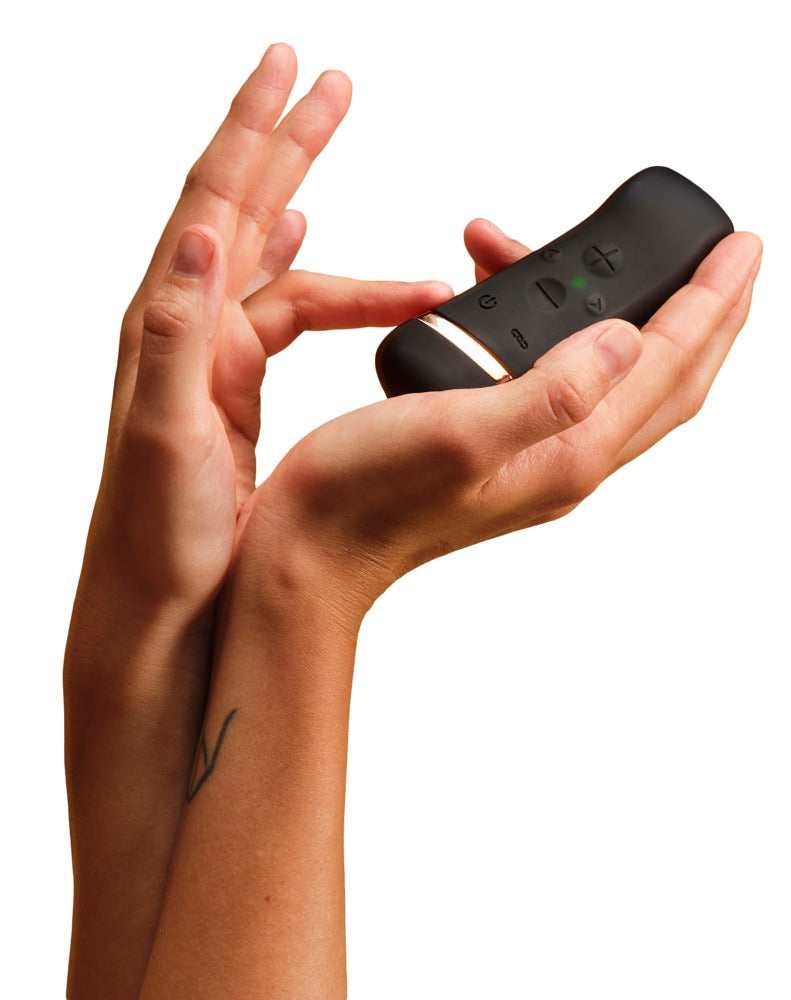 Stille lay-on vibrator i slankt design fra The Handy