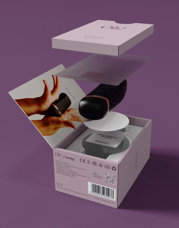 Oh! Smart Lay-On Vibrator – The Handy