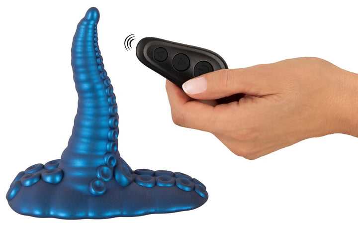 Tentacle Pad vibrator med stærk sugekop-base til håndfri brug
