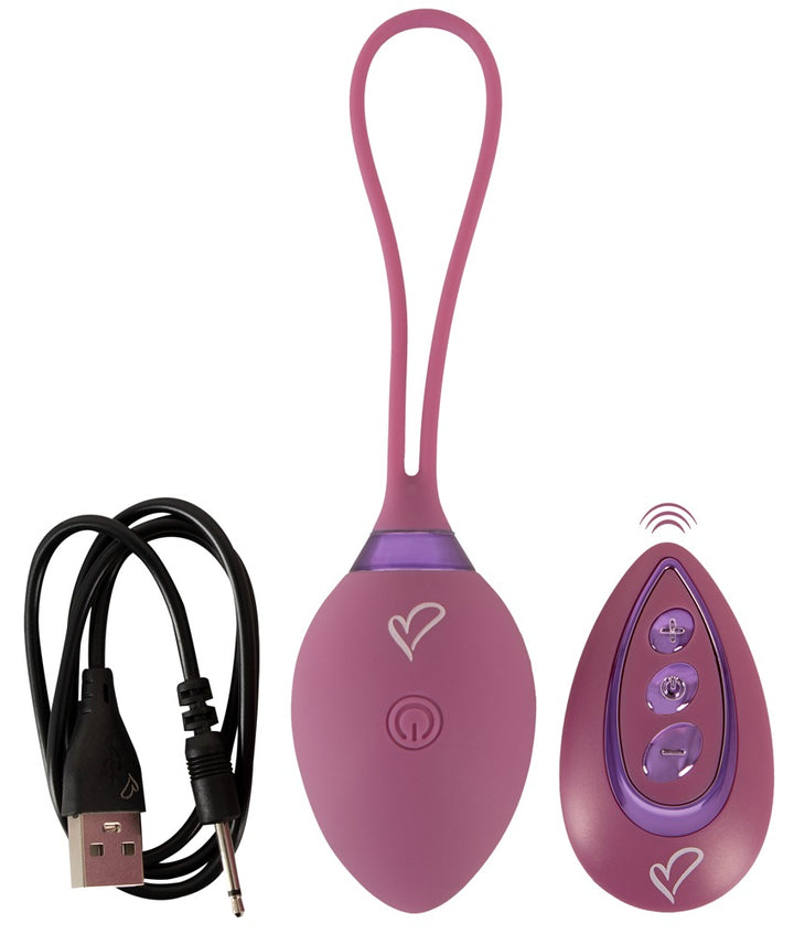 ROVANA RC Love Ball fra beau cœur – Fjernbetjent Love Ball med 10 Vibrationer - EternaNordic