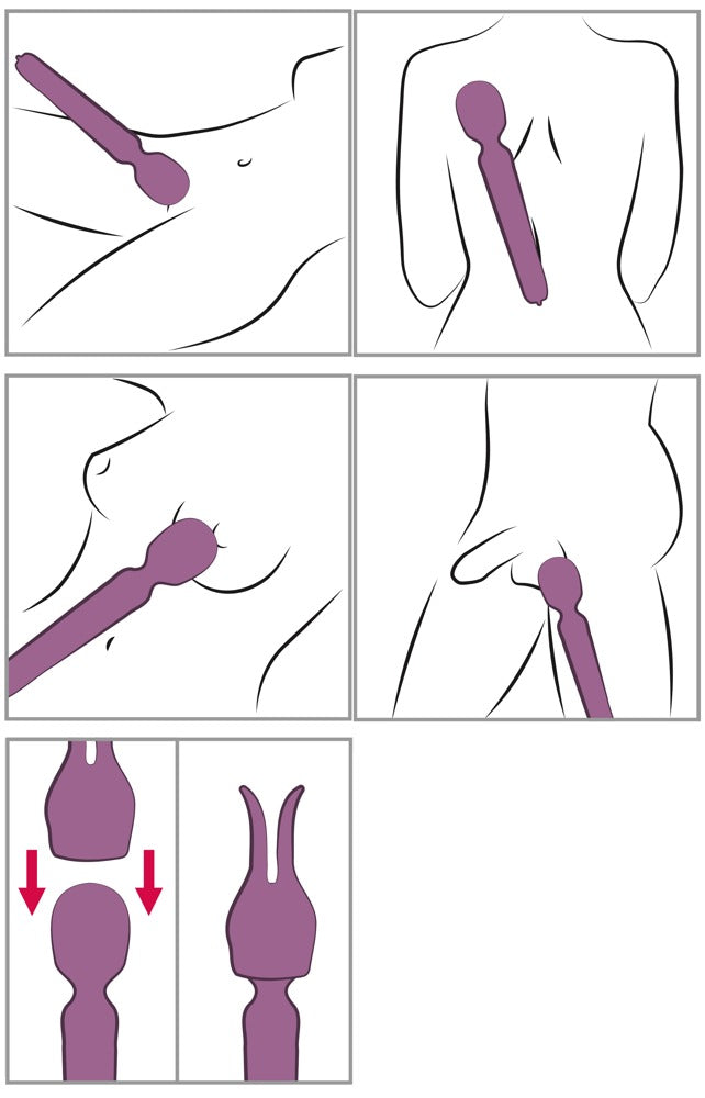 SVAKOM Emma Neo 2 – Massage Wand med Bunny & App-Styring - EternaNordic