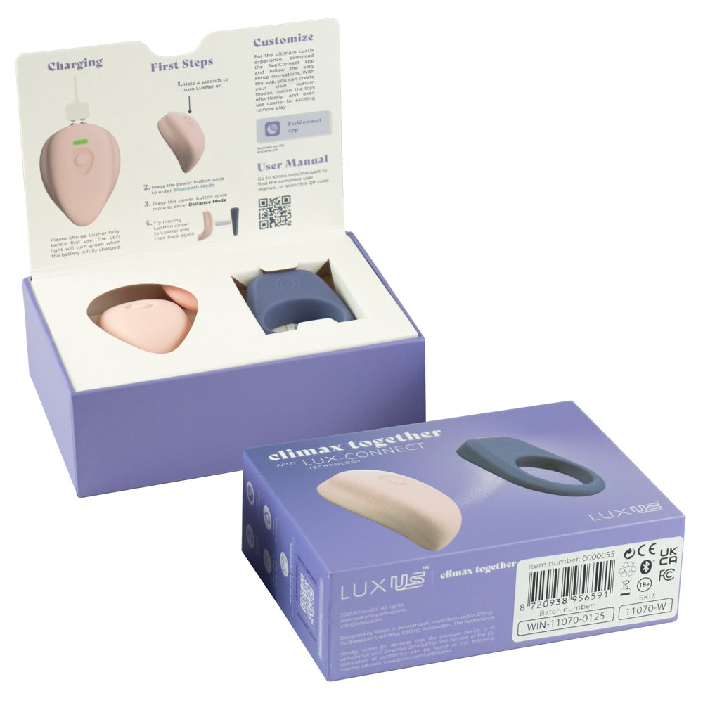 Luxus Couple’s Toy Set – Kiiroo LuxConnect