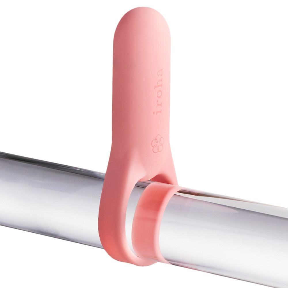 Lille genopladelig vibrator med opbevaringspose