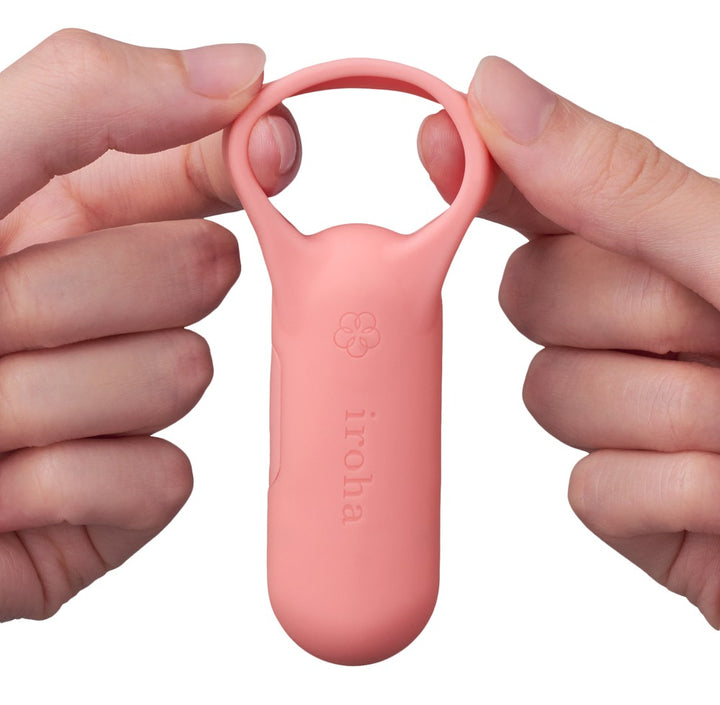 Diskret vibro cock ring i silkeblød silikone