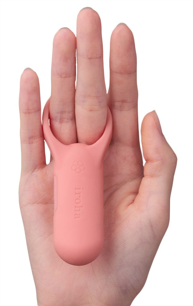 Kompakt finger-vibrator og lay-on vibrator fra iroha