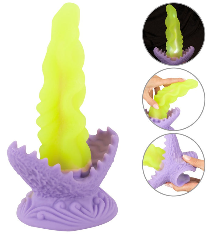 Beasty Cocks Passionate Plant LED Dildo 22 cm - EternaNordic