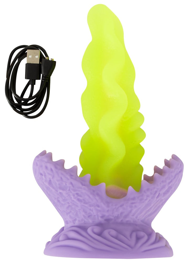 Beasty Cocks Passionate Plant LED Dildo 22 cm - EternaNordic