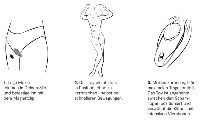 Appstyret We-Vibe Moxie+ vibrator til privat partnerstyring på afstand